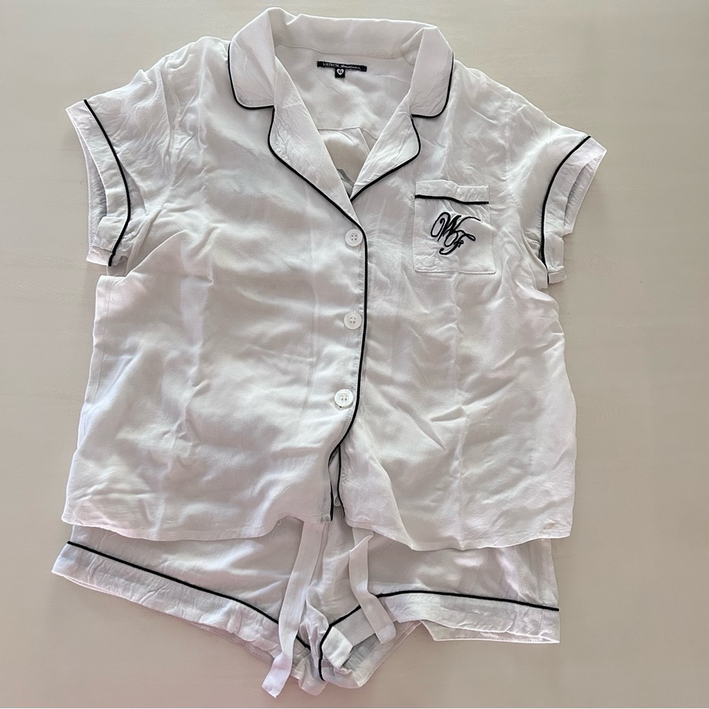 Wildfox Sleep In Late Pajama Set
